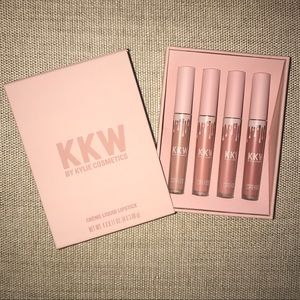 KKW by Kylie Cosmetics Crème Liquid Lipstick (set)